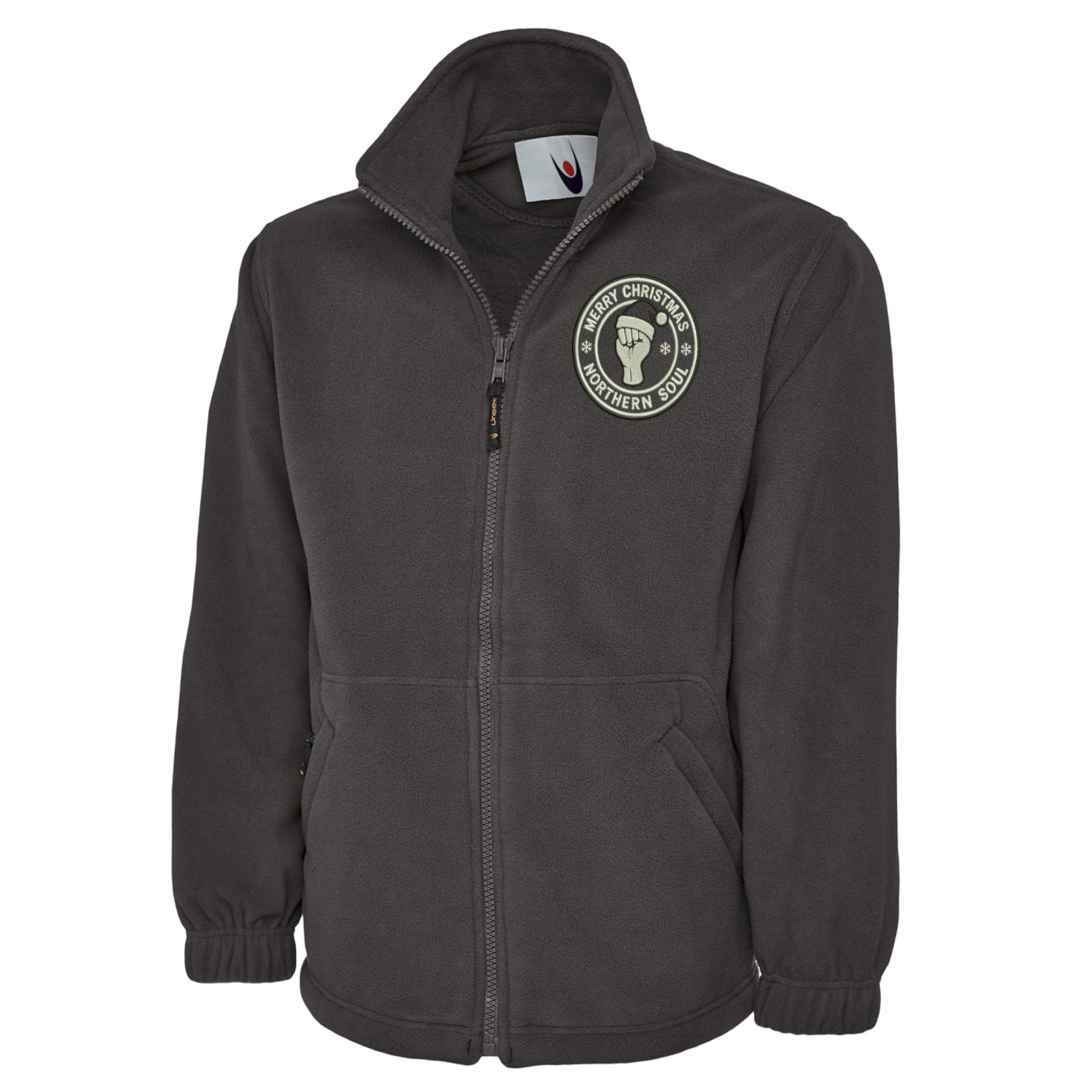 Northern Soul Christmas Fleece Jacket 
