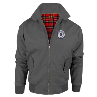 Retro Millwall Rovers MRFC Embroidered Classic Harrington Jacket