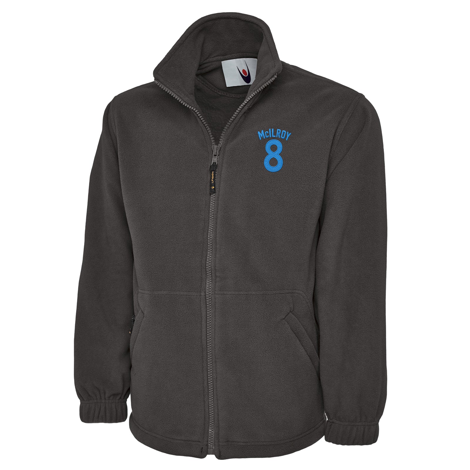 Jimmy McIlroy Burnley Football Fleece Jacket