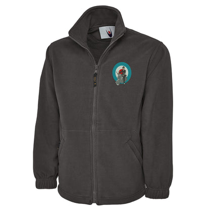 Retro MOD Scooter Premium Fleece Jacket