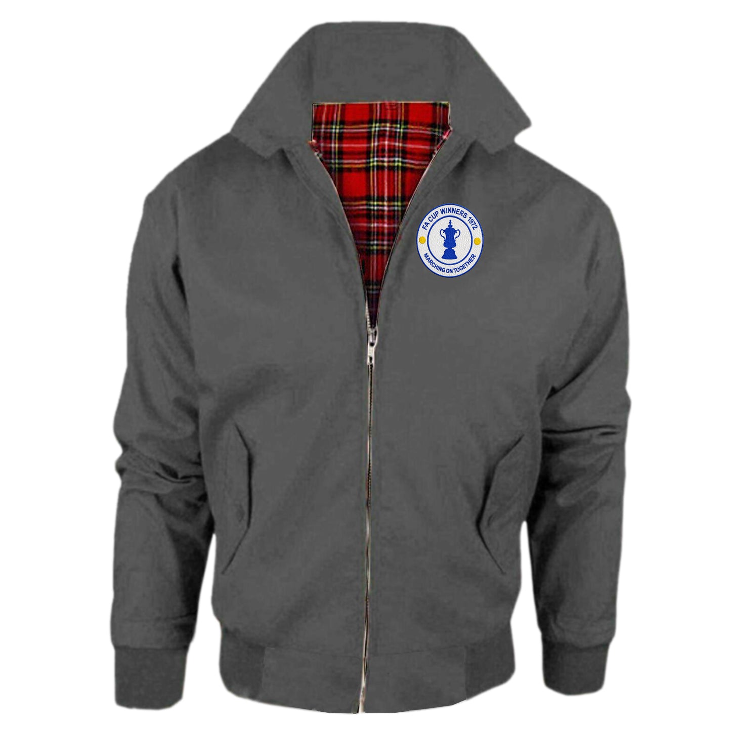 Old School Leeds United Jacket Mens