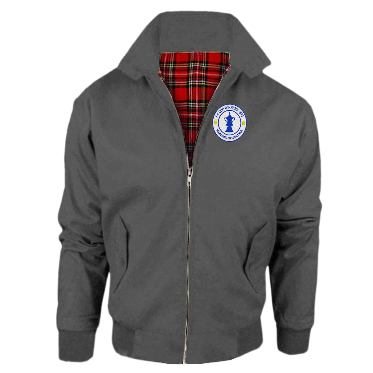 Old School Leeds United Jacket Mens