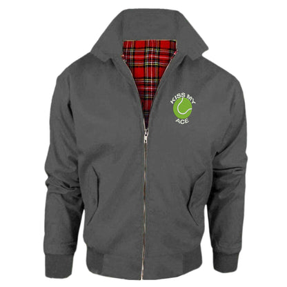 Kiss My Ace Classic Harrington Jacket