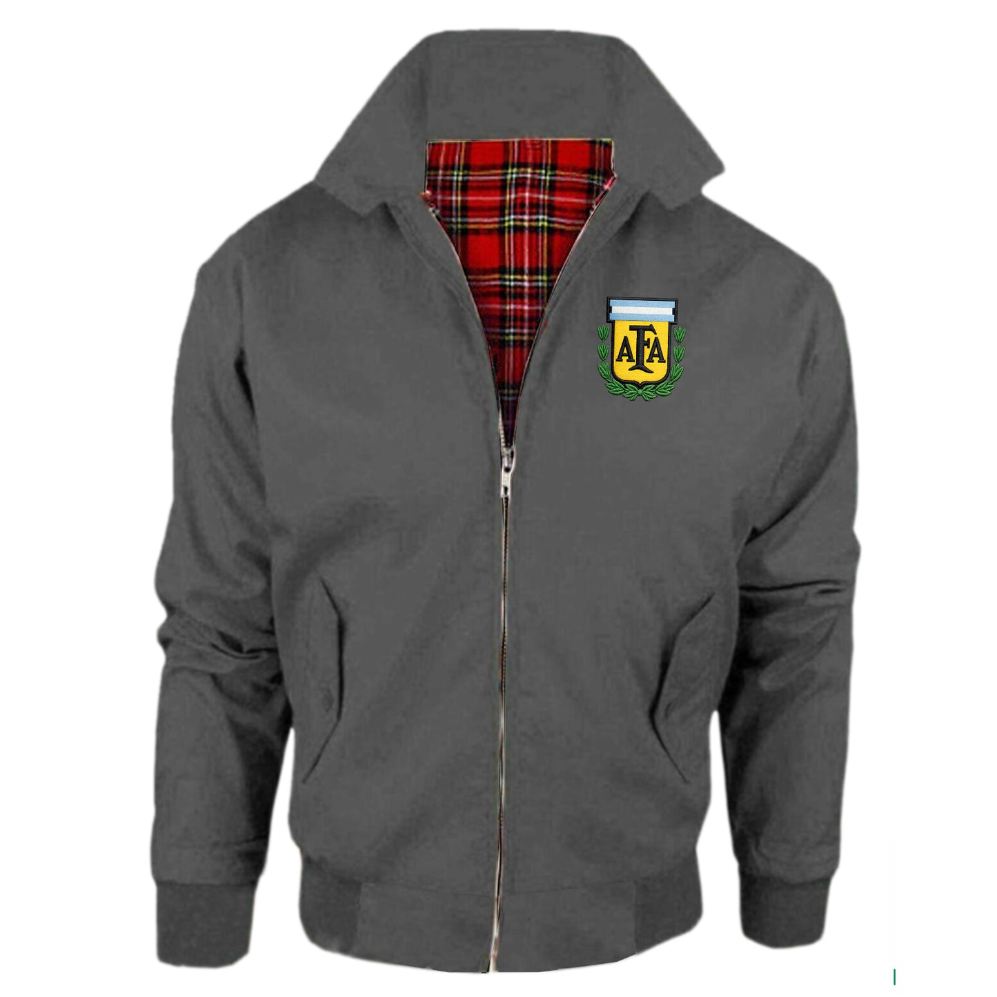 Old School Argentina Football Jacket Mens