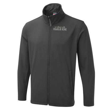 We Stand With Charlie Kirk Bomber Jacket