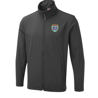 Retro Rotterdam 82 Embroidered Lightweight Soft Shell Jacket