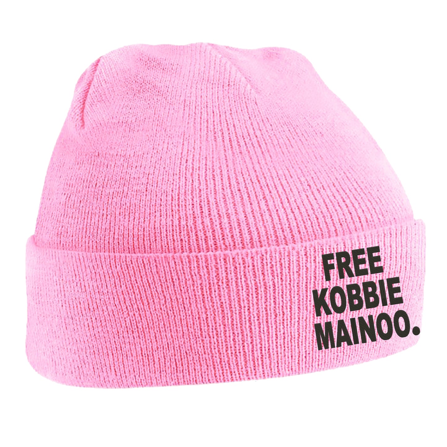 Free Kobbie Mainoo Embroidered Beanie Hat