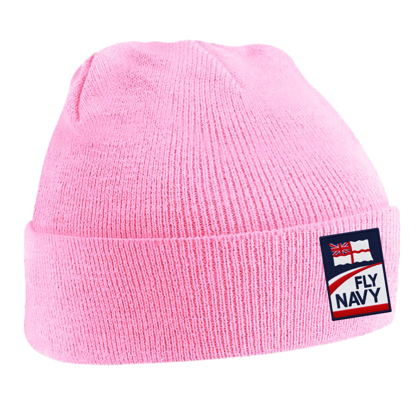 Royal Navy Fly Navy Embroidered Beanie Hat