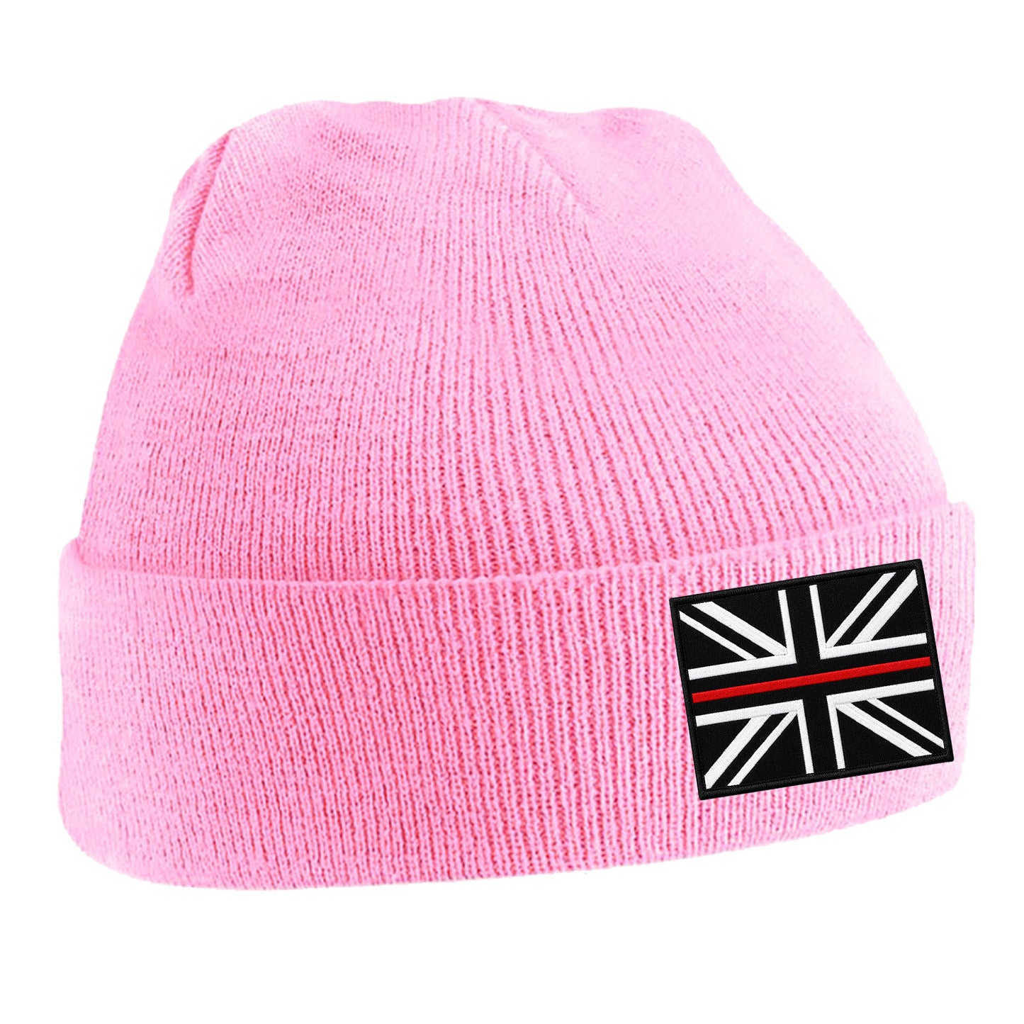 Thin Red Line Union Jack Beanie Hat