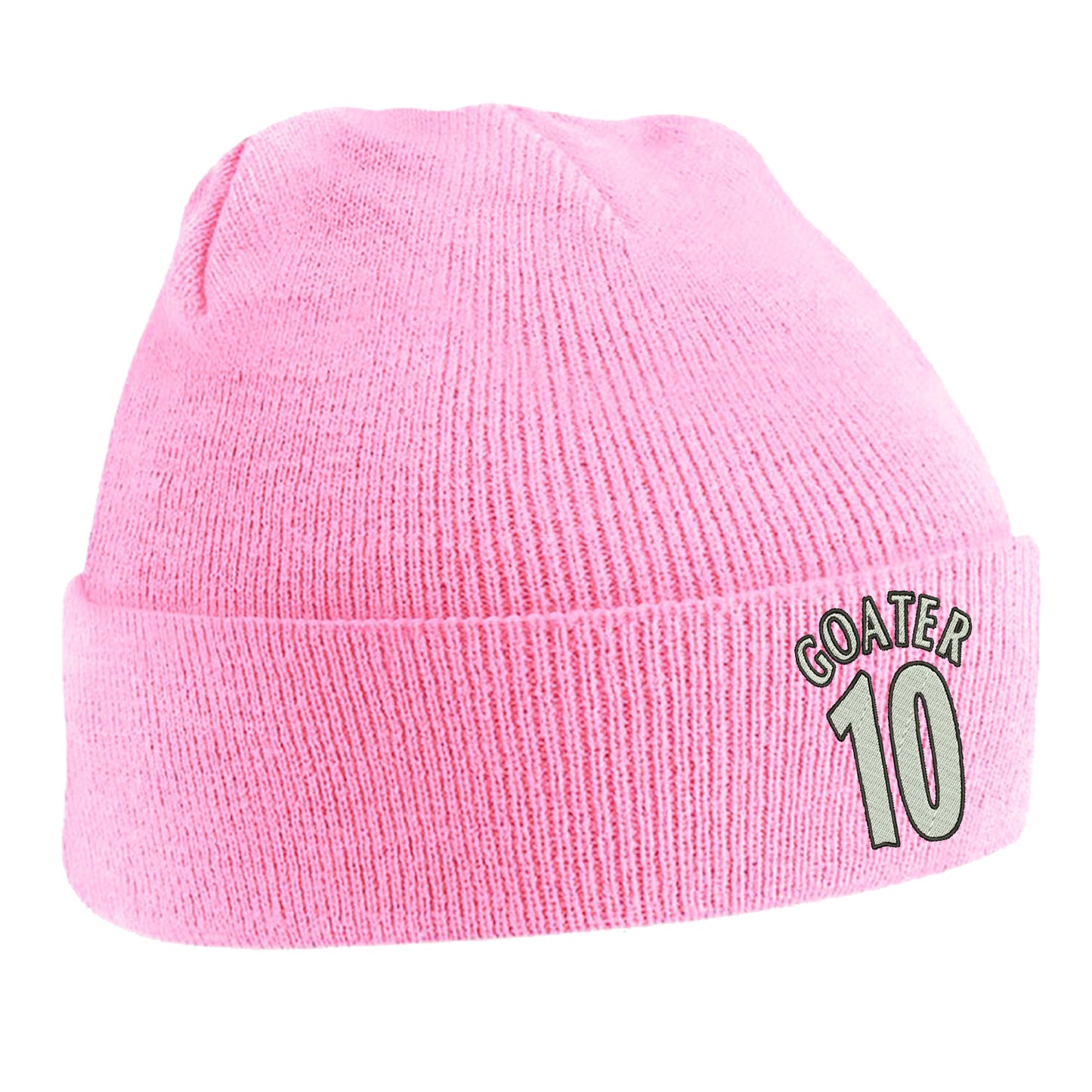 Goater 10 Embroidered Beanie Hat