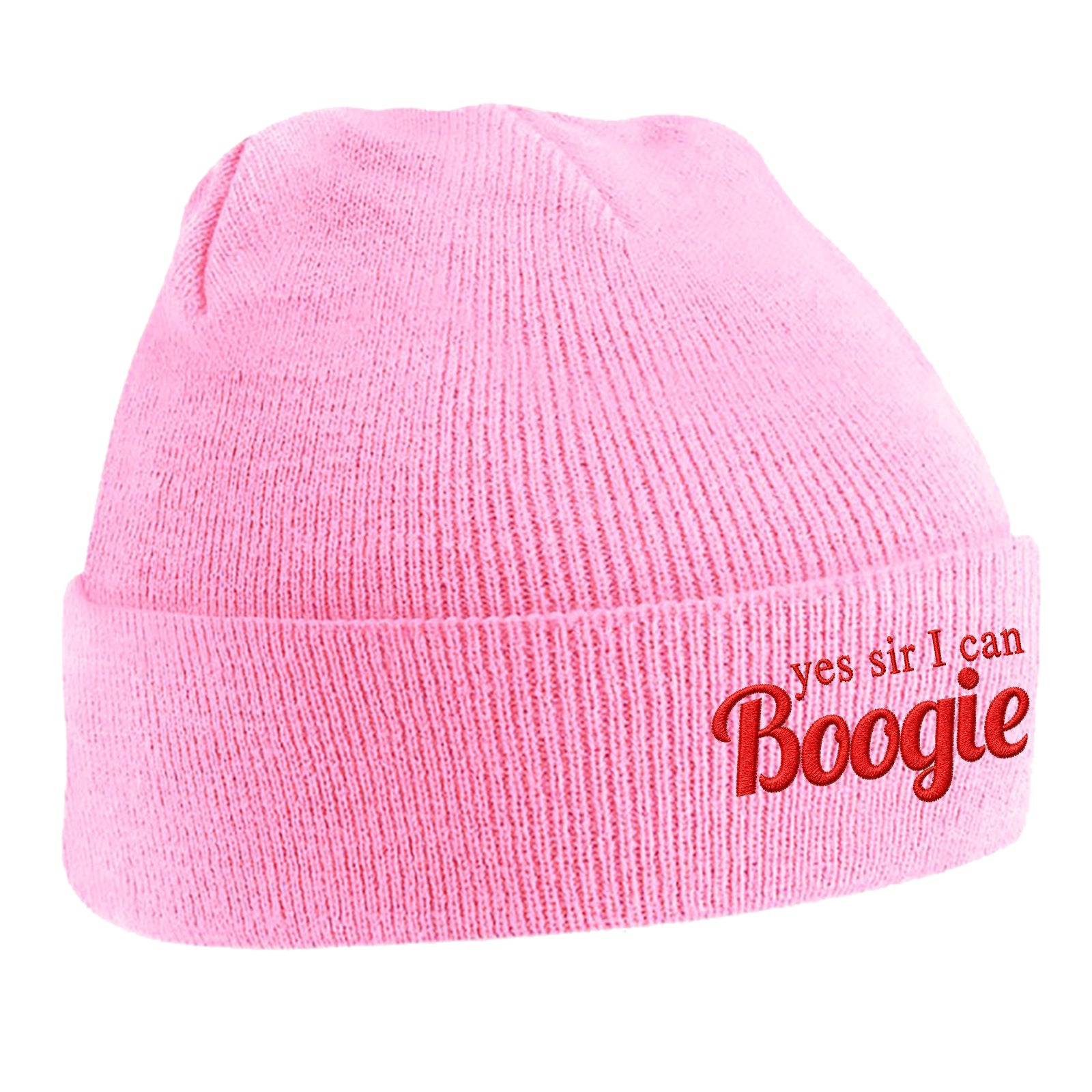 Yes Sir I Can Boogie Retro 70s 80s Disco Dancing Beanie Hat