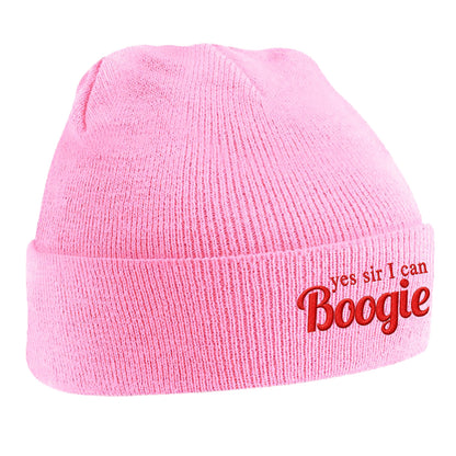 Yes Sir I Can Boogie Retro 70s 80s Disco Dancing Beanie Hat