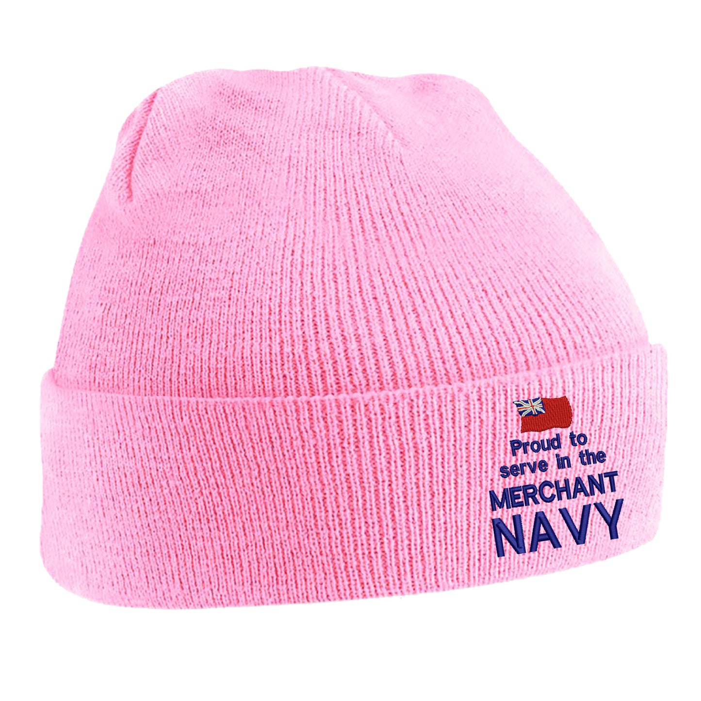 Proud to Serve in The Merchant Navy Beanie Hat
