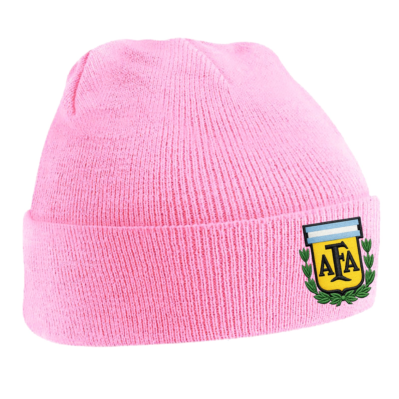 Old School Argentina Football Beanie Hat