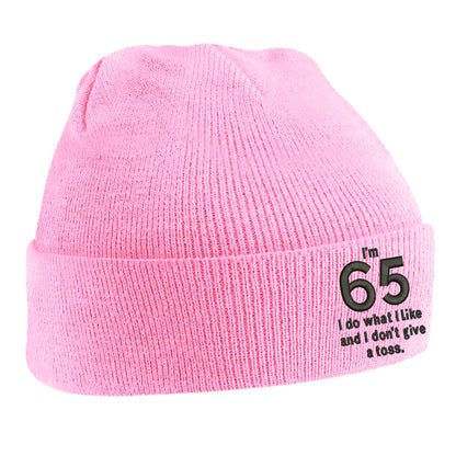 65th Birthday Beanie Hat