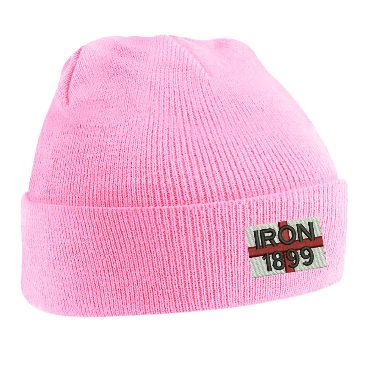 Iron 1899 Flag of England Beanie Hat