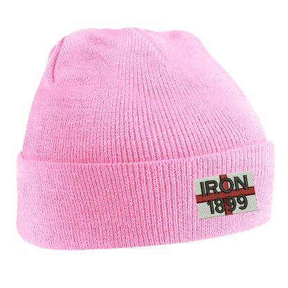 Iron 1899 Flag of England Beanie Hat