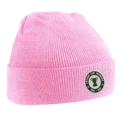 Newcastle League Cup Embroidered Beanie Hat