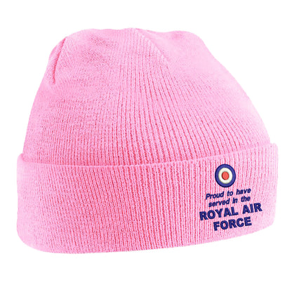 Proud to Have Served in The Royal Air Force Beanie Hat