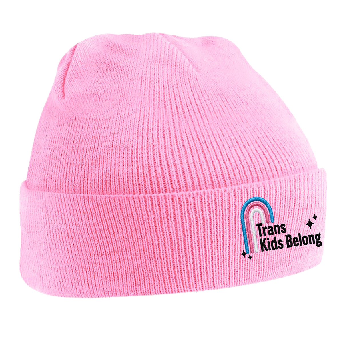 Trans Kids Belong Beanie Hat