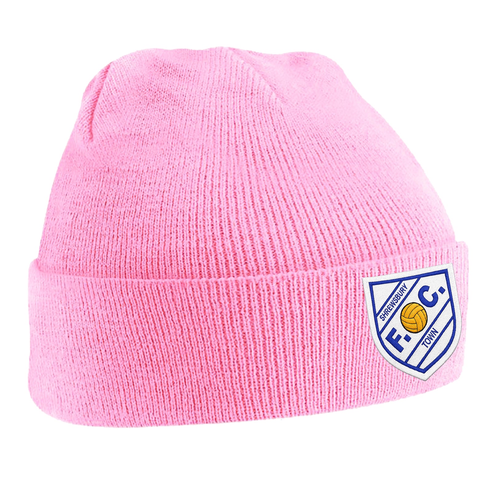 Old School Shrewsbury Town Football Beanie Hat 