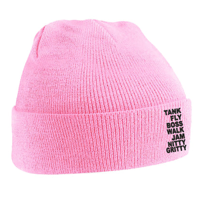 Tank Fly Boss Walk Jam Nitty Gritty Beanie Hat