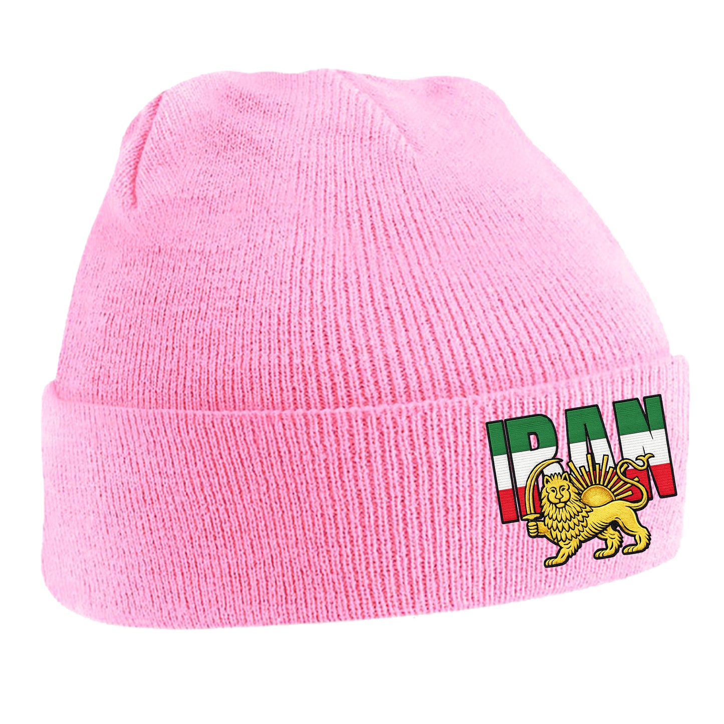 Iran Flag Beanie Hat