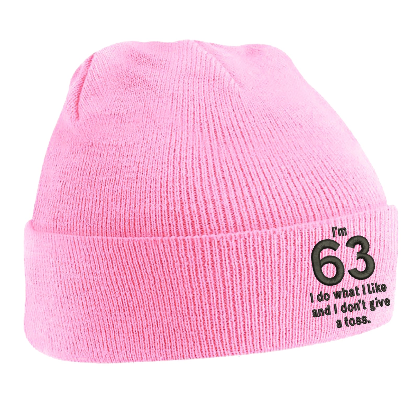 63rd Birthday Beanie Hat 