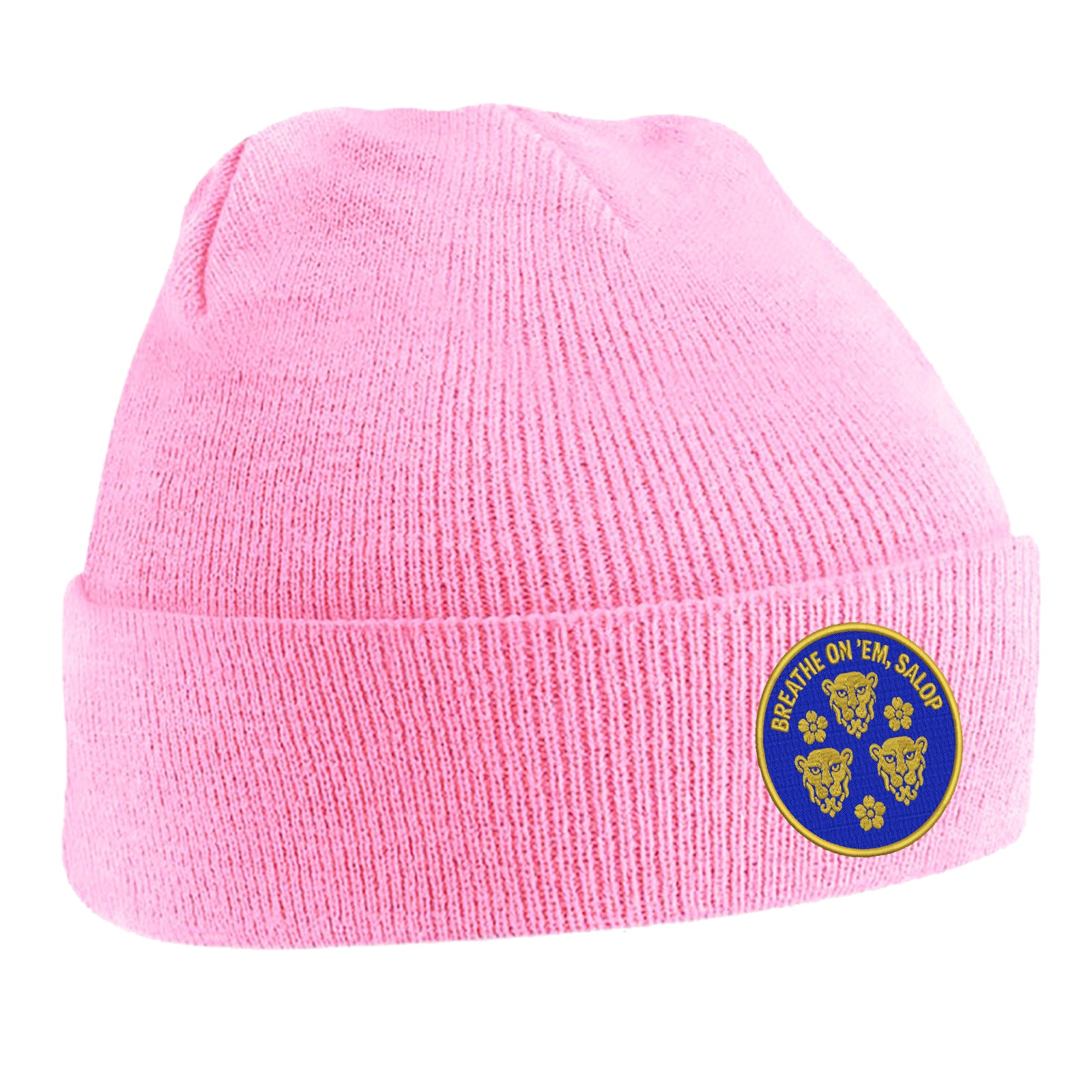 Shrewsbury Town Breathe on em Salop Beanie Hat