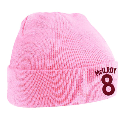 Jimmy McIlroy Burnley Football Beanie Hat 