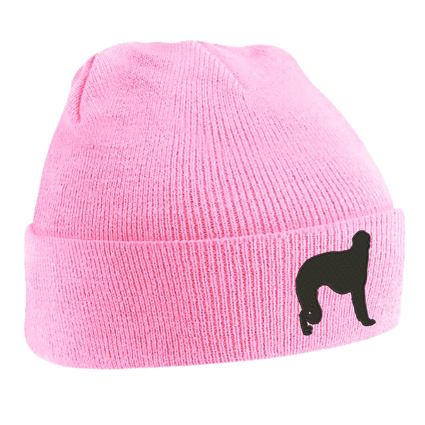 Borzoi Embroidered Beanie Hat