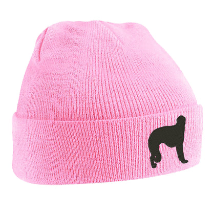 Borzoi Embroidered Beanie Hat