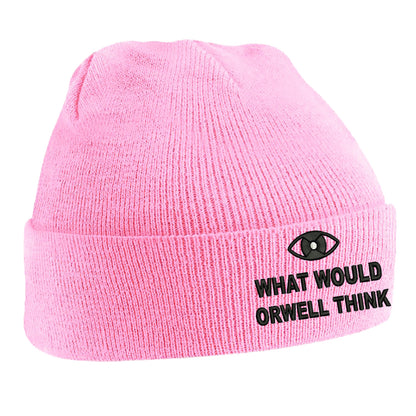 What Would Orwell Think Elon Musk Beanie Hat 