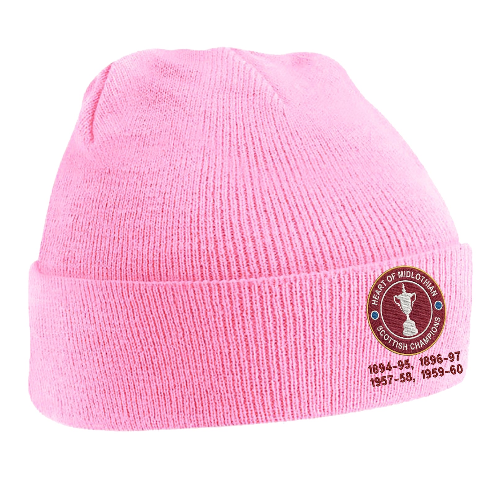 Hearts Scottish Champions Football Beanie Hat