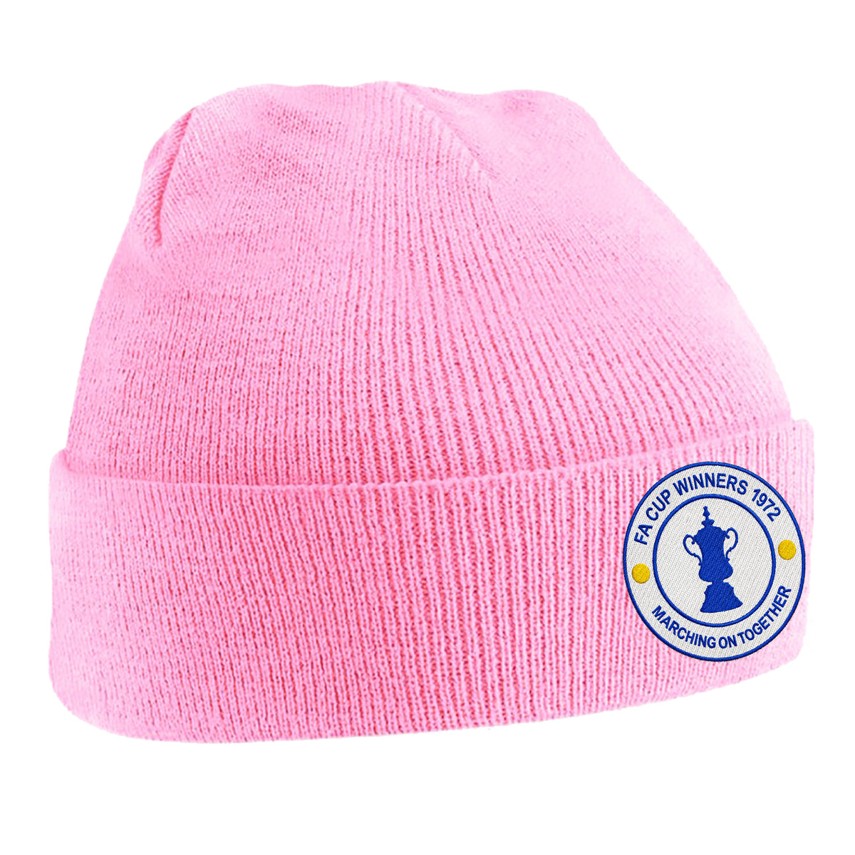 Old School Leeds United Beanie Hat