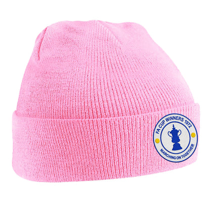 Old School Leeds United Beanie Hat