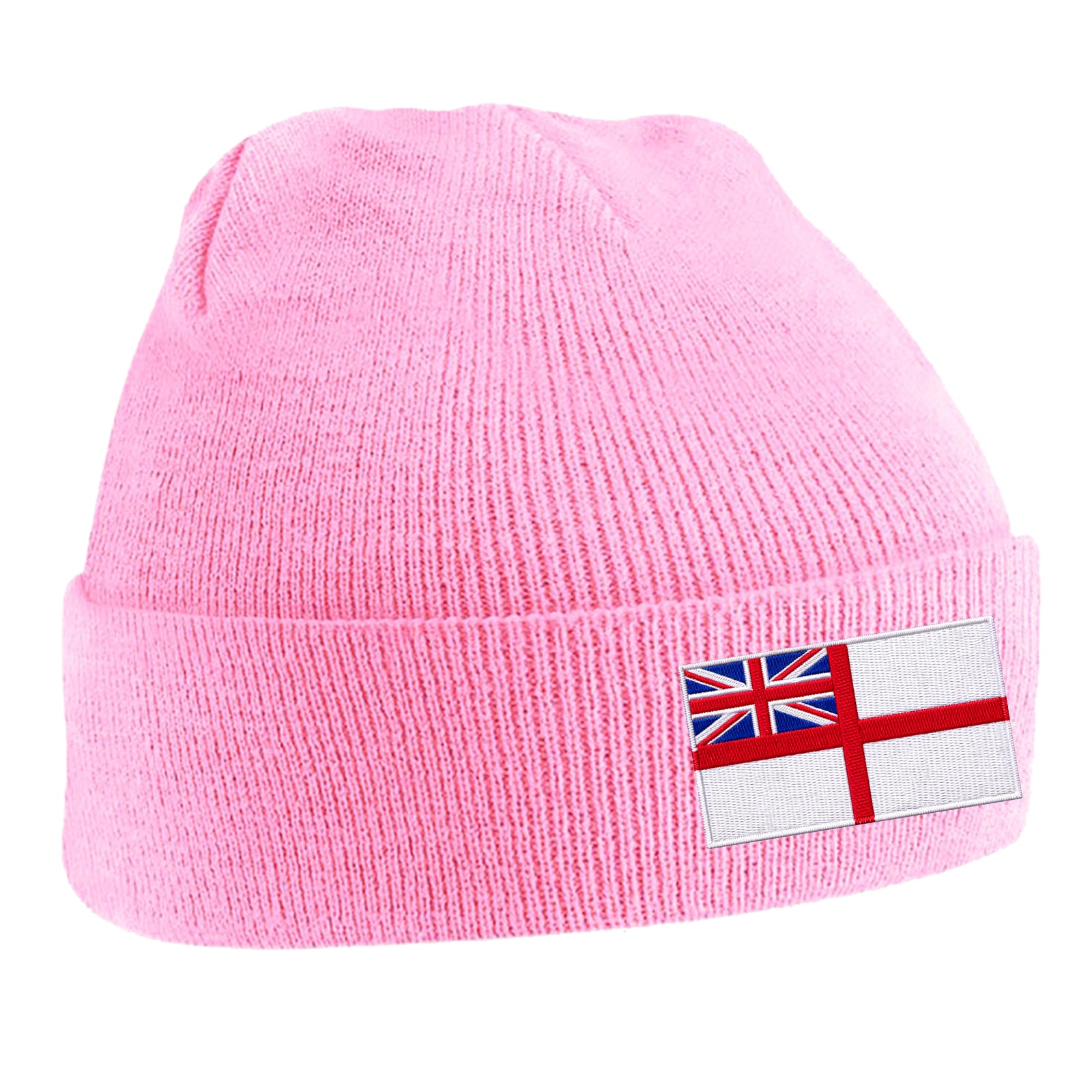 Royal Navy White Ensign Flag Beanie Hat