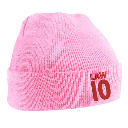 Law 10 Beanie Hat