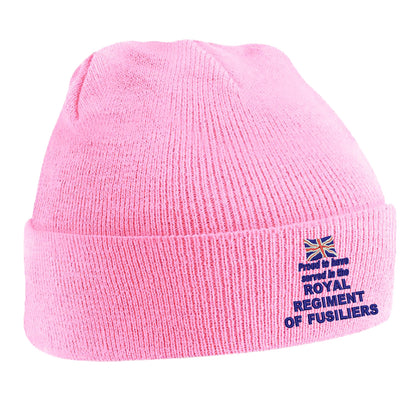 Proud to Have Served in The Royal Regiment of Fusiliers Beanie Hat