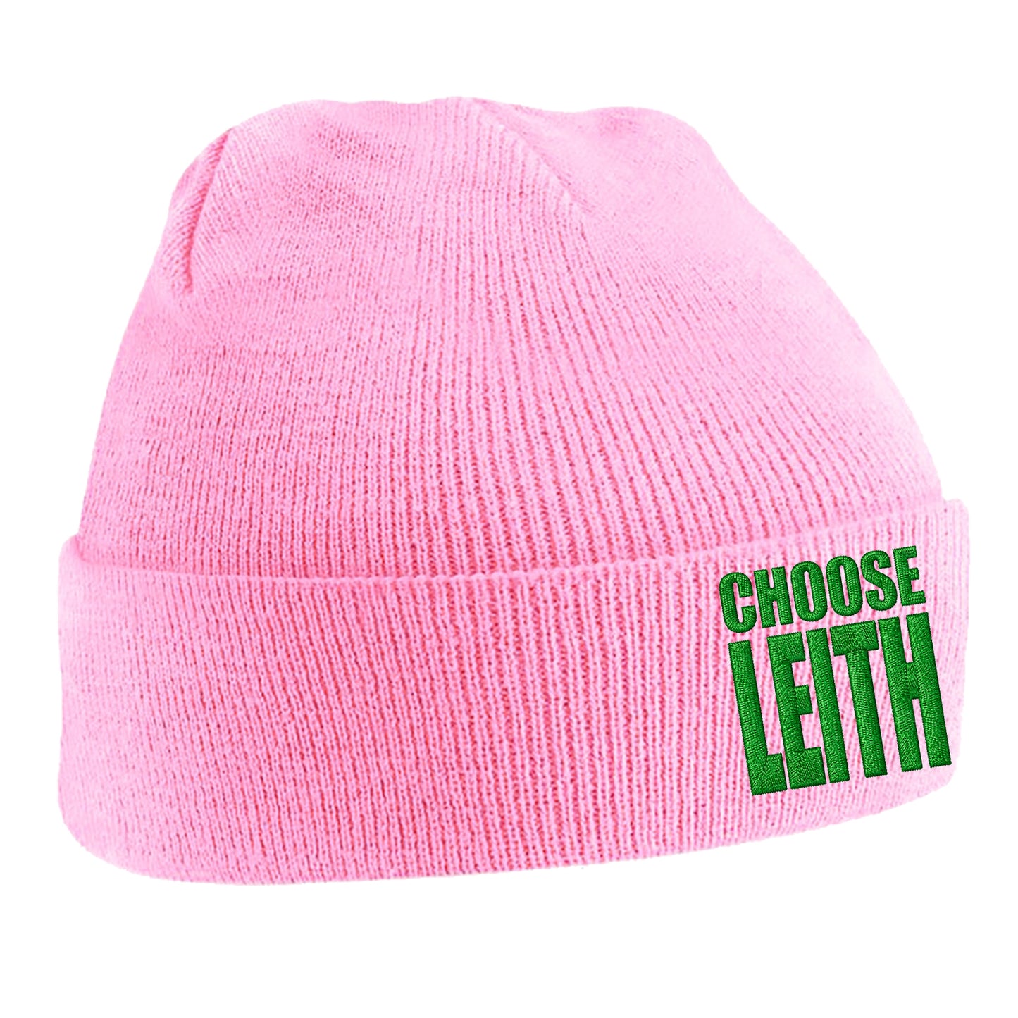 Hibs FC Choose Leith Football Beanie Hat 