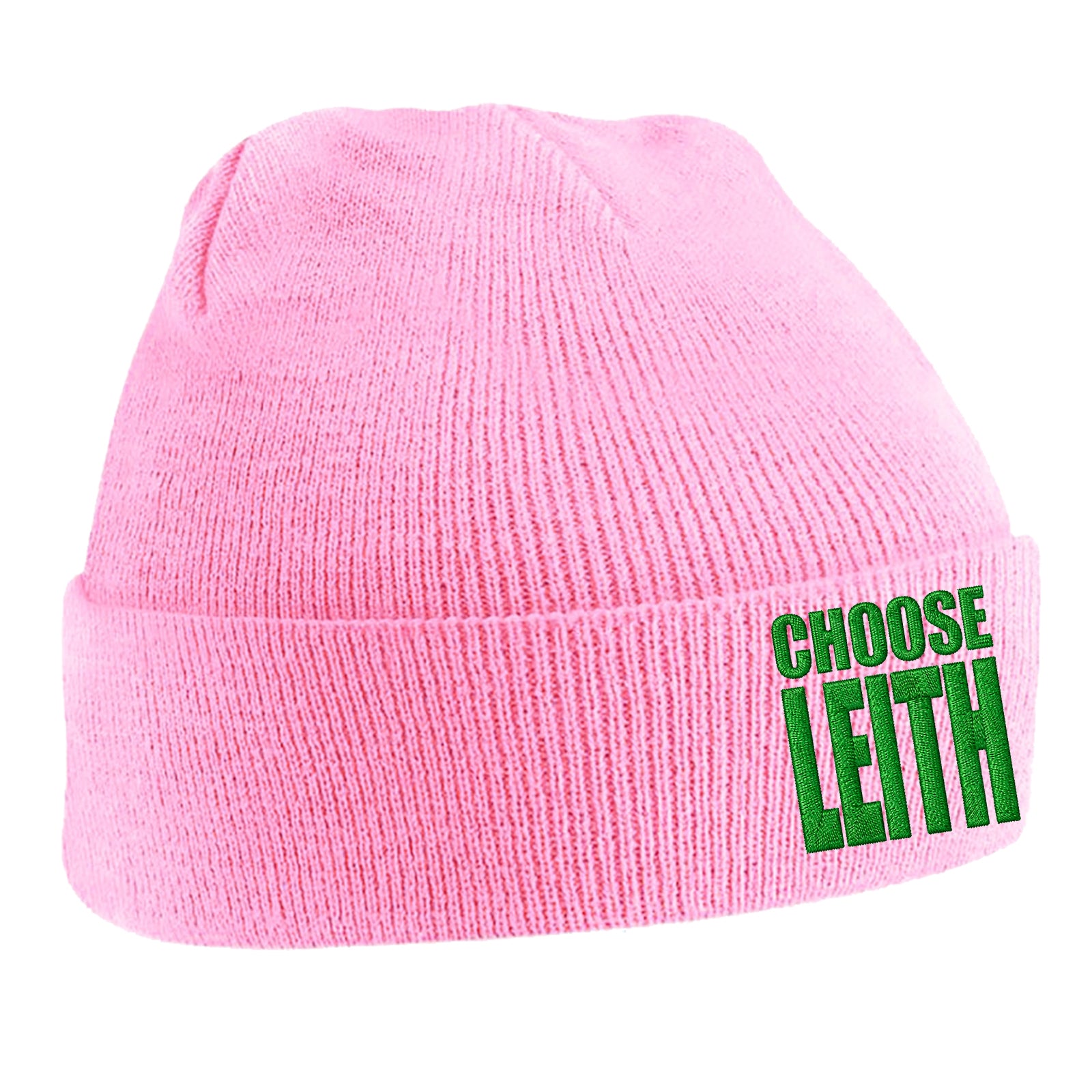 Hibs FC Choose Leith Football Beanie Hat 