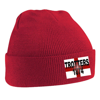 Trotters 1874 England Flag Beanie Hat
