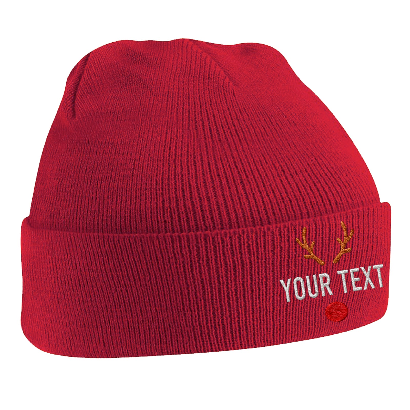 Reindeer Beanie Hat