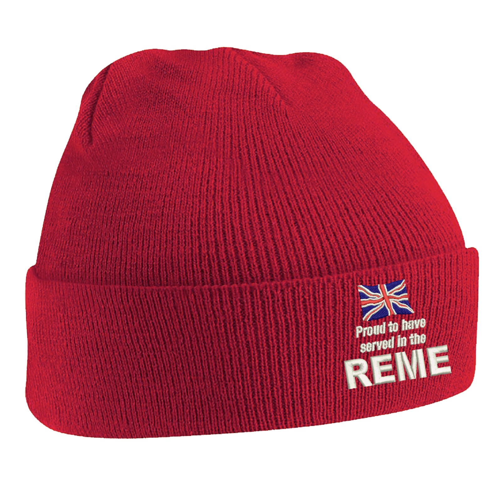 Proud to Have Served in The REME Beanie Hat