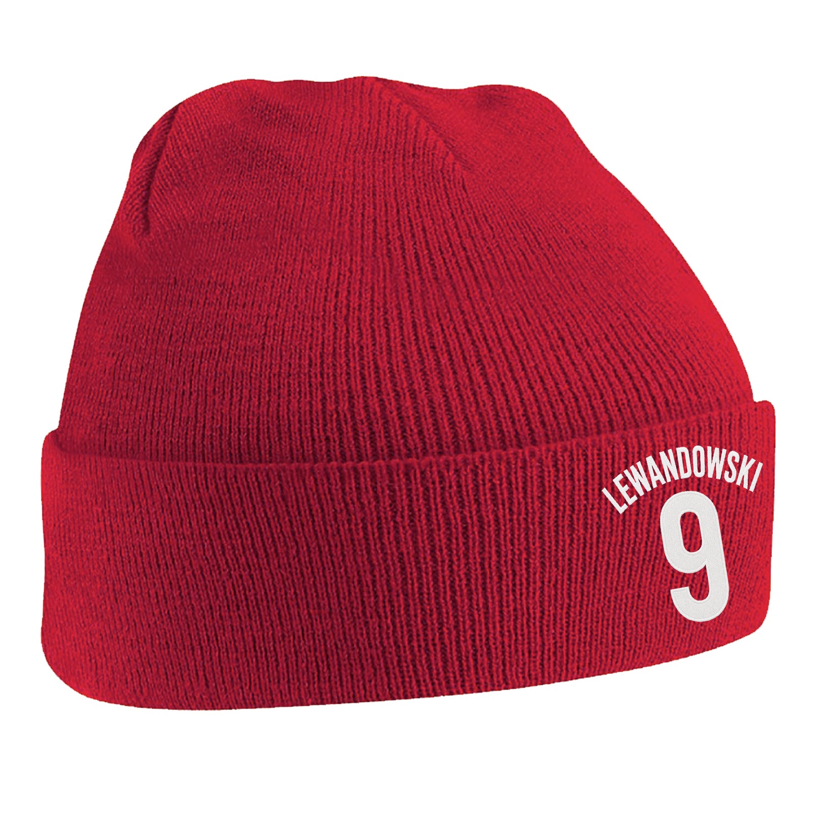 Poland-Football Beanie Hat
