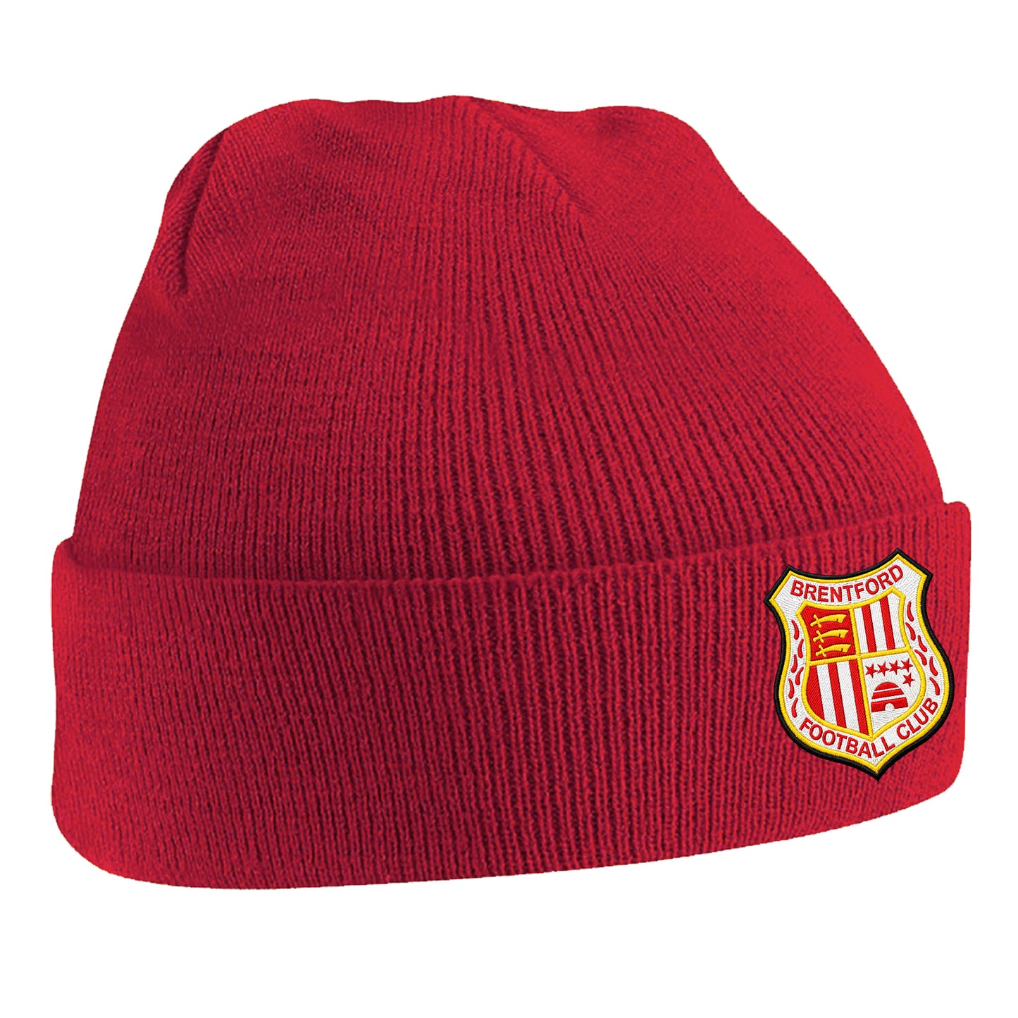Classic Brentford Football Beanie Hat