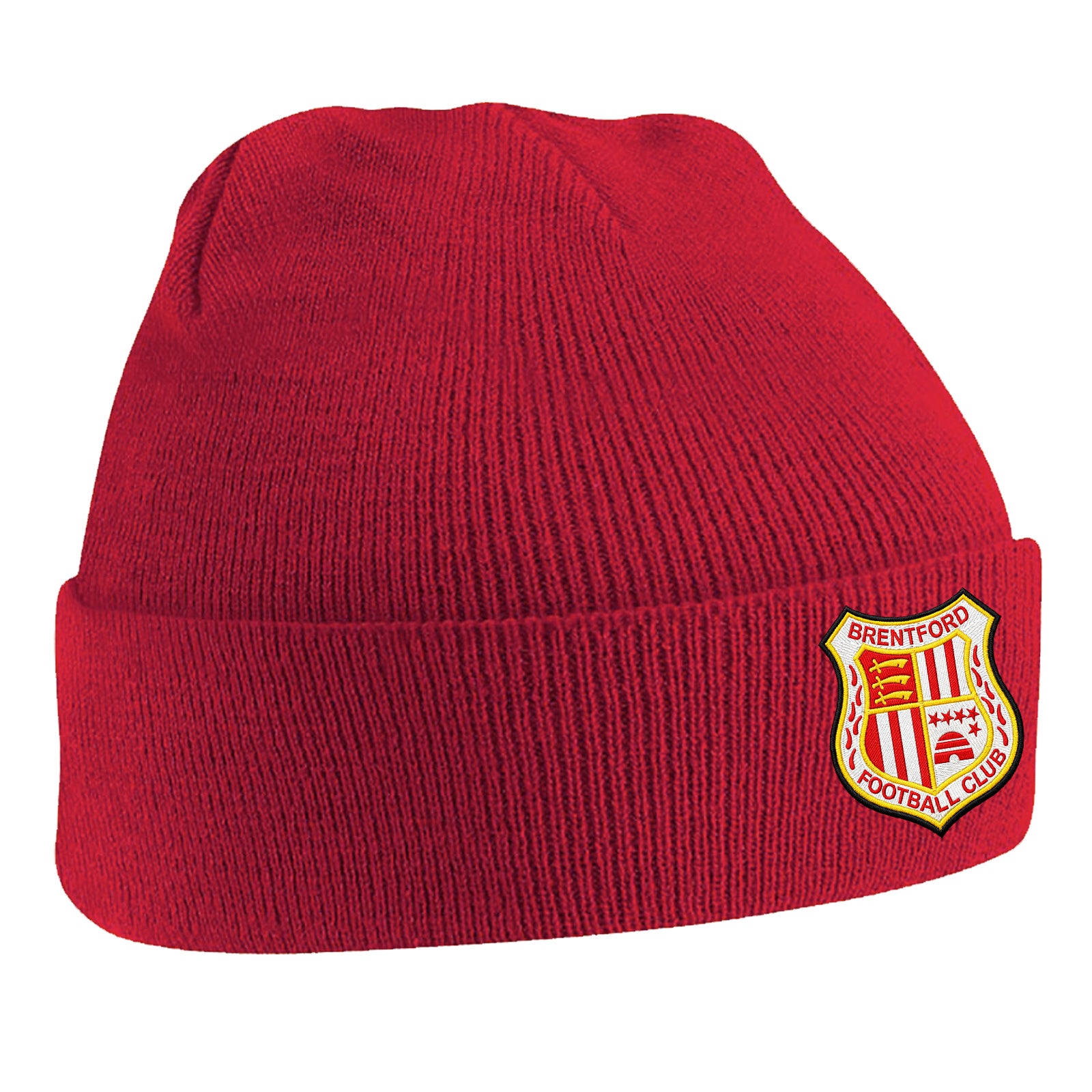 Classic Brentford Football Beanie Hat