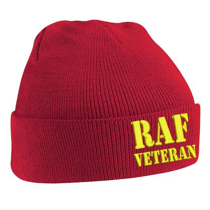 Royal Air Force Veteran Beanie Hat