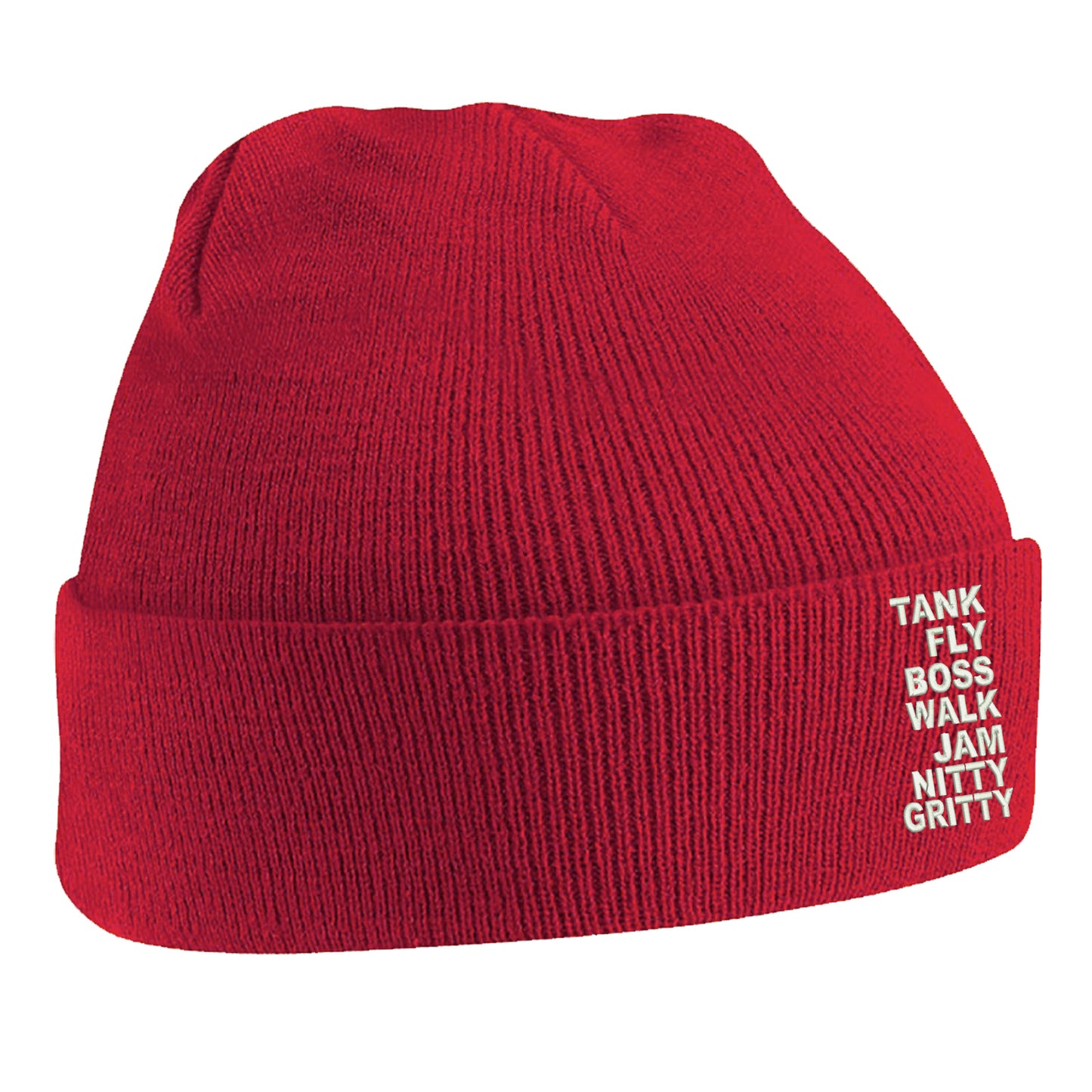 Tank Fly Boss Walk Jam Nitty Gritty Beanie Hat