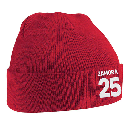 Zamora 25 Embroidered Beanie Hat
